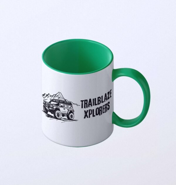Tea/Coffee Printed Mug - Trailblaze Xplorers logo